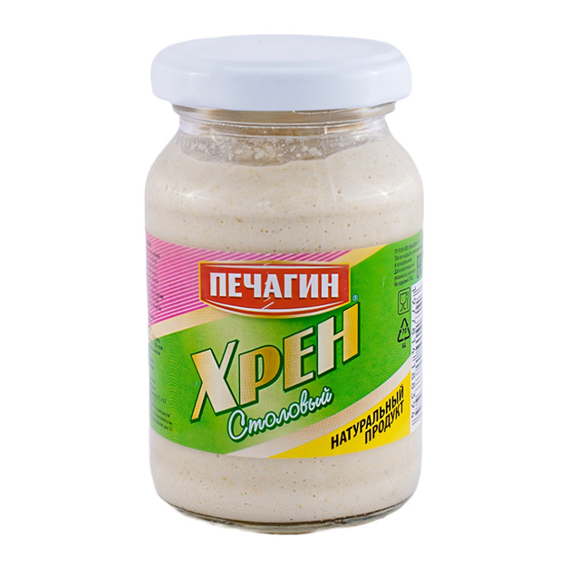 Хрен Печагин Столовый 200г Стекло