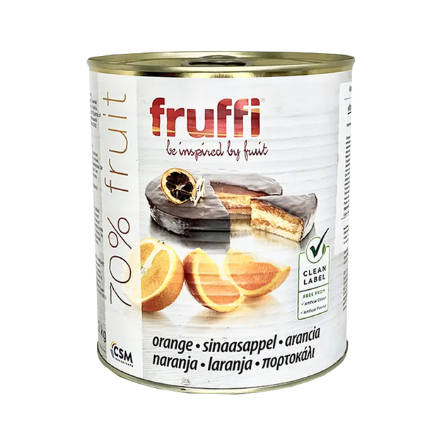 Начинка фруктовая «Фруффи» Апельсин банка ~ 3,2 кг