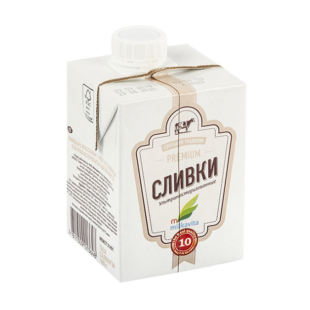 Сливки Milkavita 33% 0,5 л