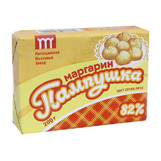 Маргарин Пампушка Сливочный 82% 200г