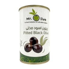 Маслины Mr. Olive без Косточки 360мл Сухой Вес 150г ж/б