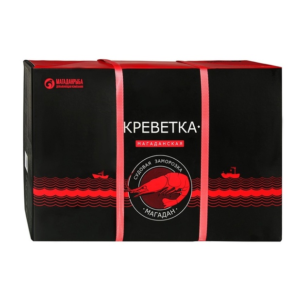 Креветка Магаданрыба Варено-Мороженая 70/90 5кг