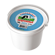 Продукт Молокосодержащий Альпийская Коровка Сметана 20% 5кг