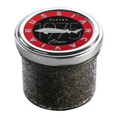 Икра Сибирского Осетра Черная Classic 100г Стекло