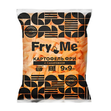 Картофель Фри Fry Me Premium в Панировке в Специях 9мм 2,5кг