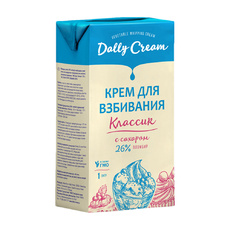 Крем на Растительных Маслах Dally Пломбир 26% 1л