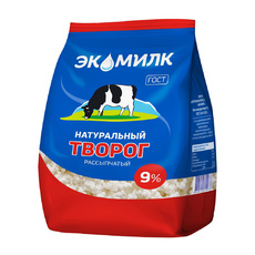 Творог Рассыпчатый Экомилк 9% 350г