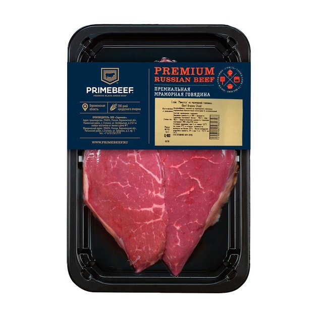 Стейк Минутка из Мраморной Говядины Primebeef 400г