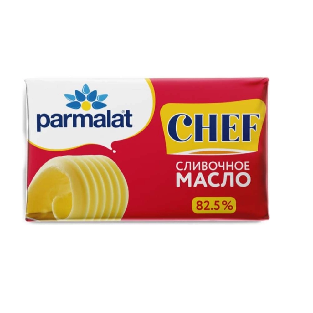 Купить Масло Сливочное Parmalat Chef 82,5% 180г с доставкой в Москве