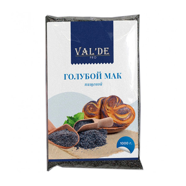 Мак Valde Голубой Пищевой 1кг