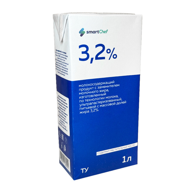 Напиток Молочно-Растительный Smart Chef 3,2% 1л