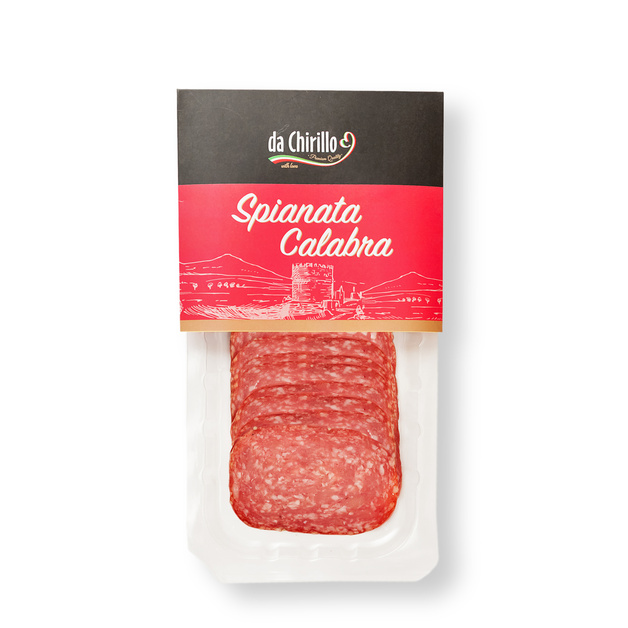 Колбаса Спьяната Калабра с/в нарезка 90 г