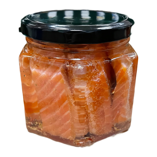 Форель Радужная Филе-Кусочки в Масле с Паприкой 375г