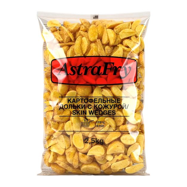 Картофельные Дольки Astrafry с Кожурой 2,5кг