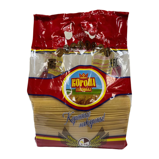 Макаронные Изделия Корона Ставрополья Спагетти Группа B 5кг