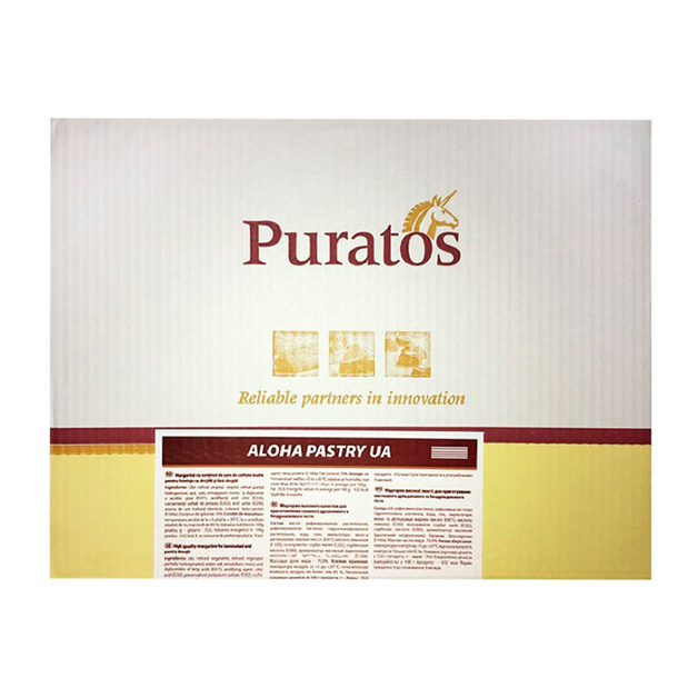 Маргарин для Слоеного Теста Алоха Пастри Пуратос 80% 5*2кг