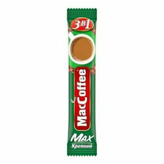 Кофе Растворимый MacCoffee Max 3в1 Крепкий 20*16г