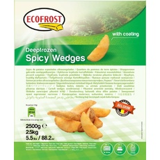 Картофельные дольки с кожурой и специями Ecofrost Бельгия 2,5 кг