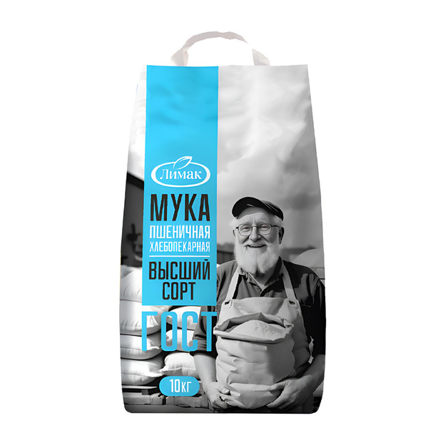 Мука Пшеничная Лимак Высший Сорт 10кг