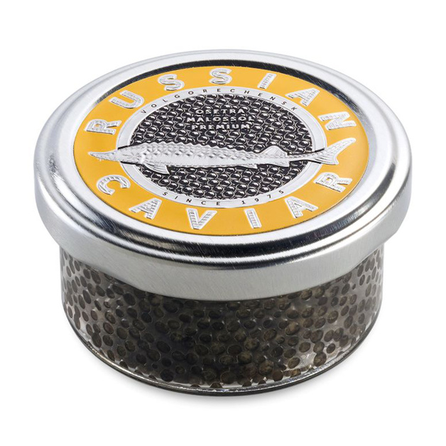 Икра Черная Сибирского Осетра Premium 50г Стекло