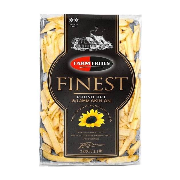 Картофель Фри Farm Frites для Соуса Finest Лодочки 8*12 2кг