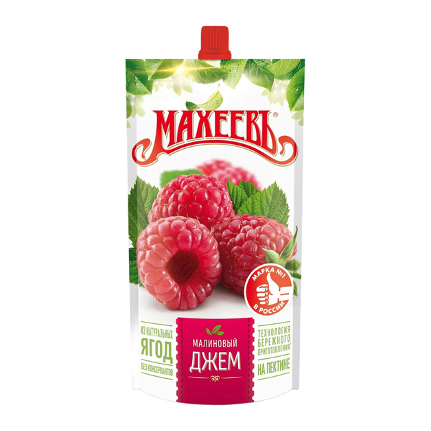 Джем Махеевъ Малиновый 300г дой-пак
