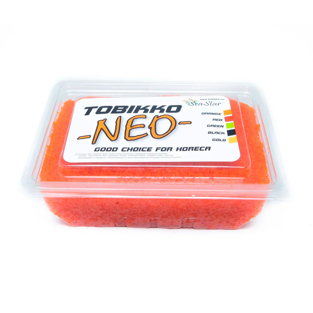 Икра Тобико Sea Star Нео Оранжевая 500г