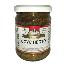 Соус Песто Bella Contadina Зеленый с Базиликом 212мл