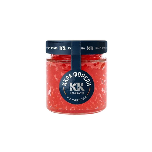 Икра Лососевая Форели Kala Ranta Зернистая 125г Стекло
