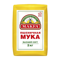 Мука Пшеничная Makfa Высший Сорт 2кг