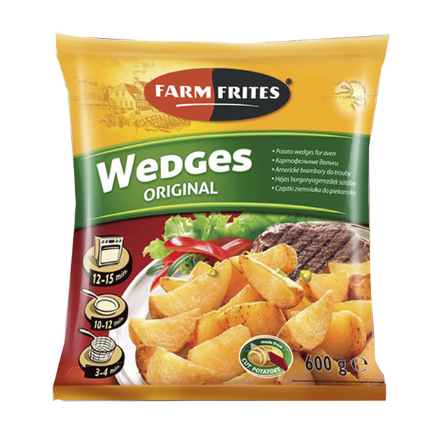 Картофельные дольки в кожуре Farm Frites 600 гр