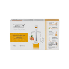 Чай Черный Teatone Тропические Фрукты 100шт*1,8г