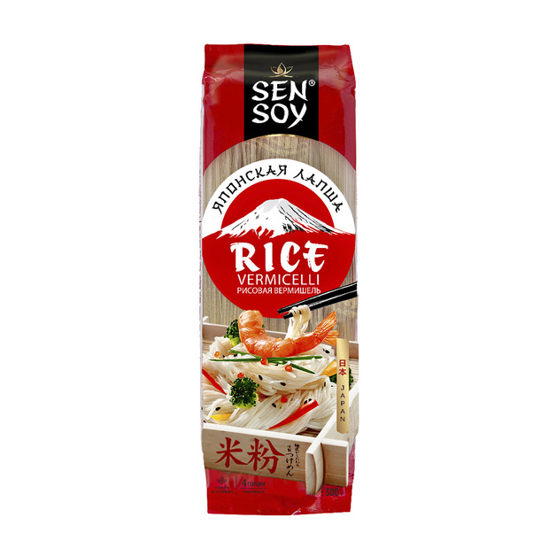 Лапша Рисовая Sen Soy 300г