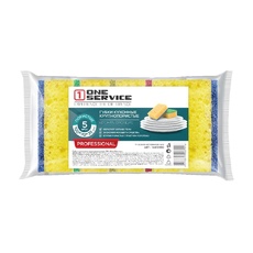 Губки Кухонные One Service Крупнопористые 5шт