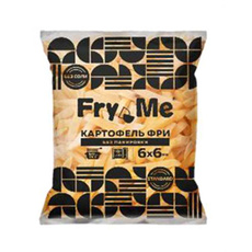 Картофель фри 6 мм в панировке Expert «Fry Me» - 2,5 кг