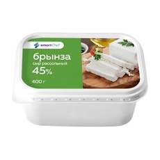 Сыр Брынза Smart Chef Рассольный 45% 400г