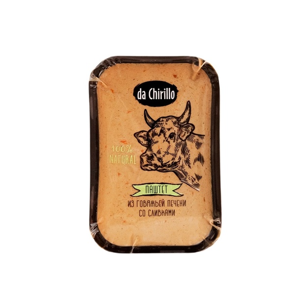 Паштет Da Chirillo из Говяжьей Печени со Сливками 200г