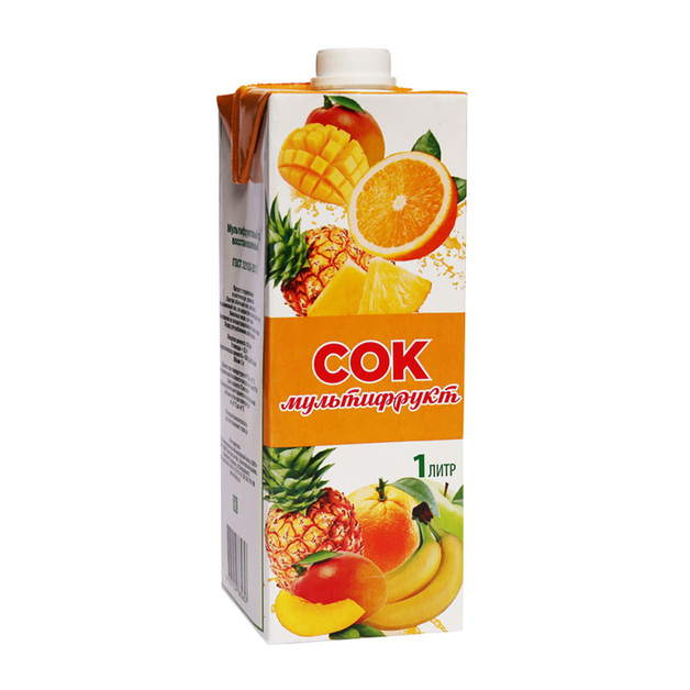 Сок Широкий Карамыш Мультифруктовый 1л