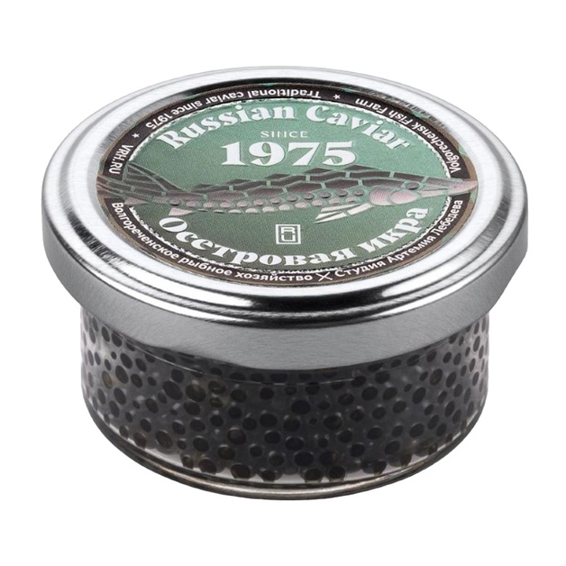 Икра Осетровая Черная Забойная 100г Стекло