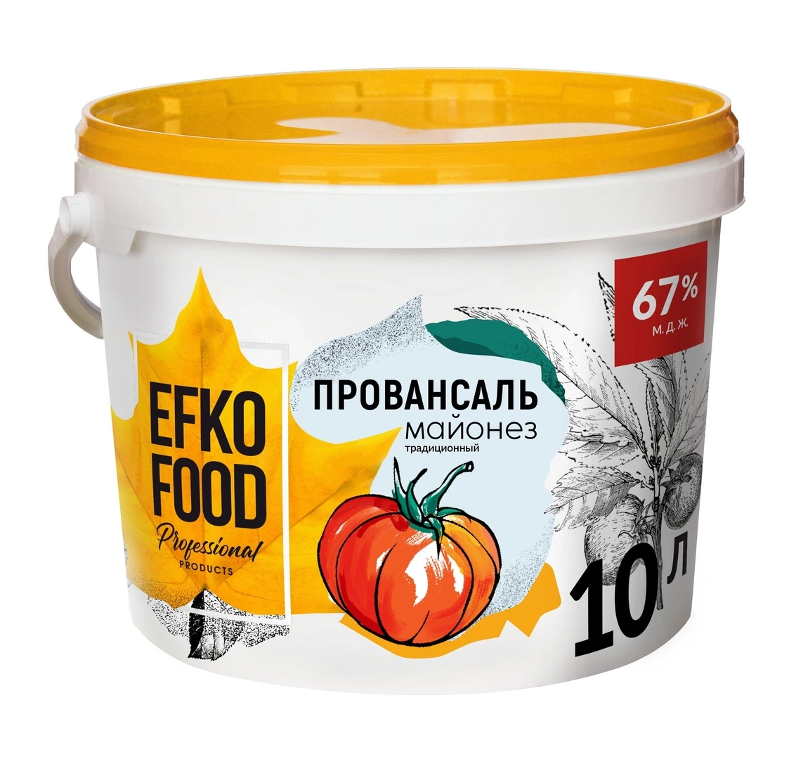 Майонез «EFKO FOOD» Professional универсальный 67% - 10л