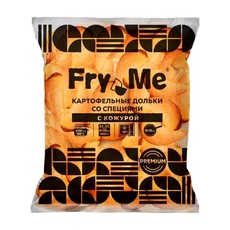 Картофельные Дольки Fry Me Premium с Кожурой со Специями 2,5кг