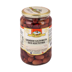 Оливки Каламата без Косточки Bella Contadina 580мл Сух. Вес 290г