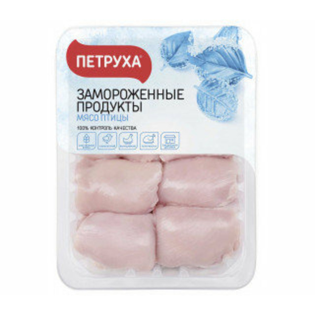 Филе бедра куриное без кожи заморозка Петруха 0,8-1 кг