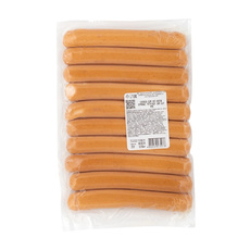 Сосиски Куриные для Хот-Догов Замороженные Чернышихинские Колбасы 17см 10*75г в/у