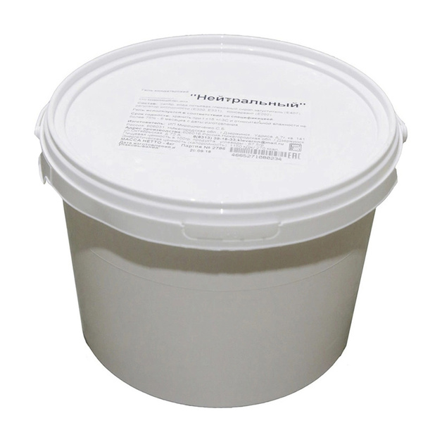 Гель Кондитерский Нейтральный Холодного Нанесения Россия 4кг