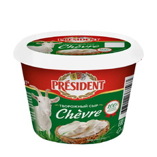 Сыр творожный из козьего молока Chevre «President» 60% - 140 г