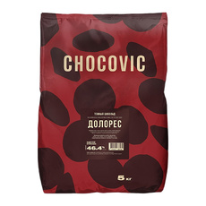 Капли Термостабильные Chocovic Dolores Темный Шоколад 46,4% 5кг