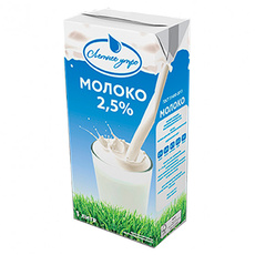Молоко ультрапастеризованное «Летнее утро» 2,5% ГОСТ - 1л