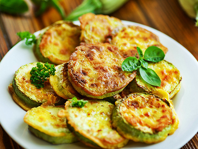 Жаренные кабачки