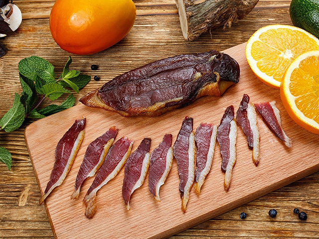 Утиное прошутто